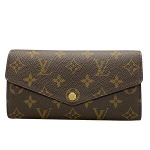 LOUIS VUITTON Portefeuille Sarah NM Blue Orump Monogram - 769-071325